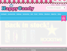 Tablet Screenshot of happycandy.se